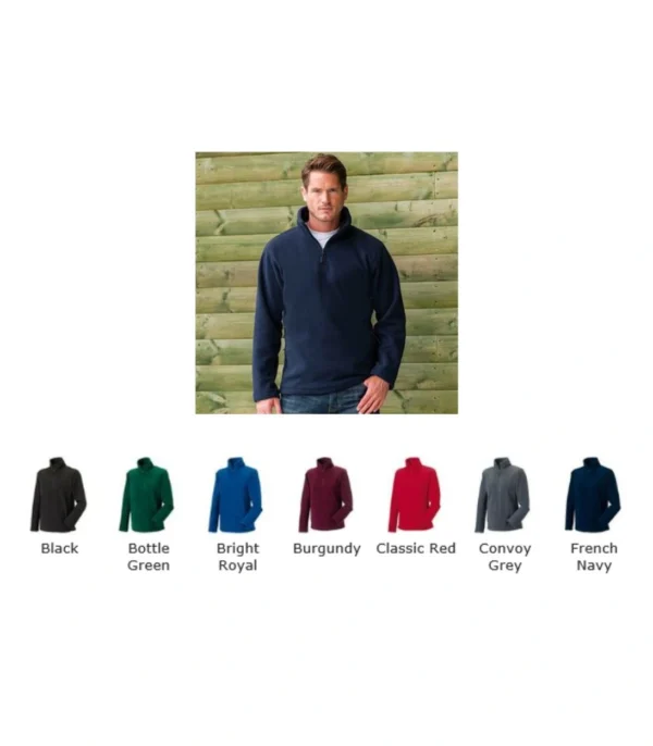 Russell Collection 874M 1/4 zip Oudoor Fleece
